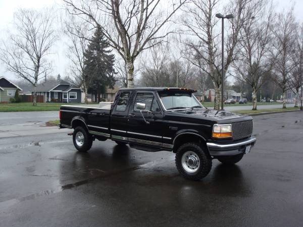 1997 Ford F-250 X-CAB 4X4 XLT ORIG BLACK 150K MILE VERY NICE In ...