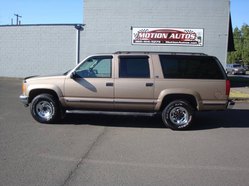 1996 Gmc Suburban 2500 3/4 4X4 454 FI AUTO ORIG PAINT 3SEAT 160K MI In