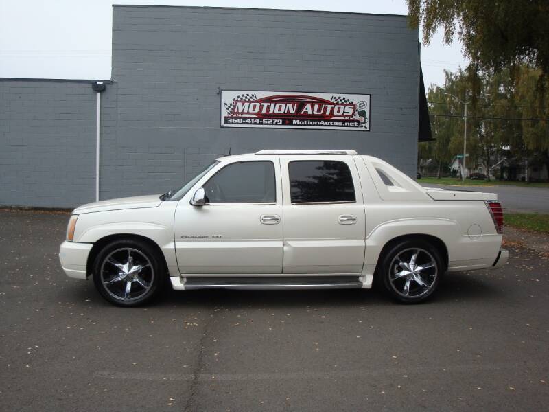 2004 Cadillac Escalade EXT AVALANCHE PICKUP 4X4 6.0 HO WHITE 135K MILE ...