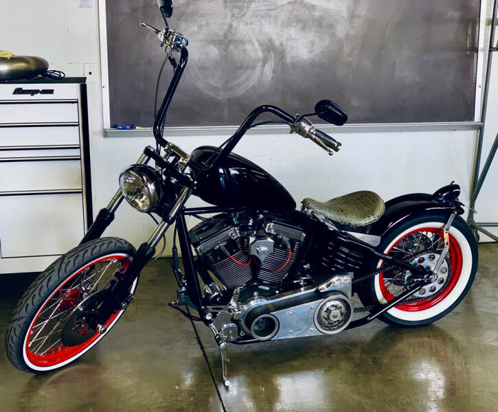 2007 HARLEY ALIGATOR BOBBER (image 1)