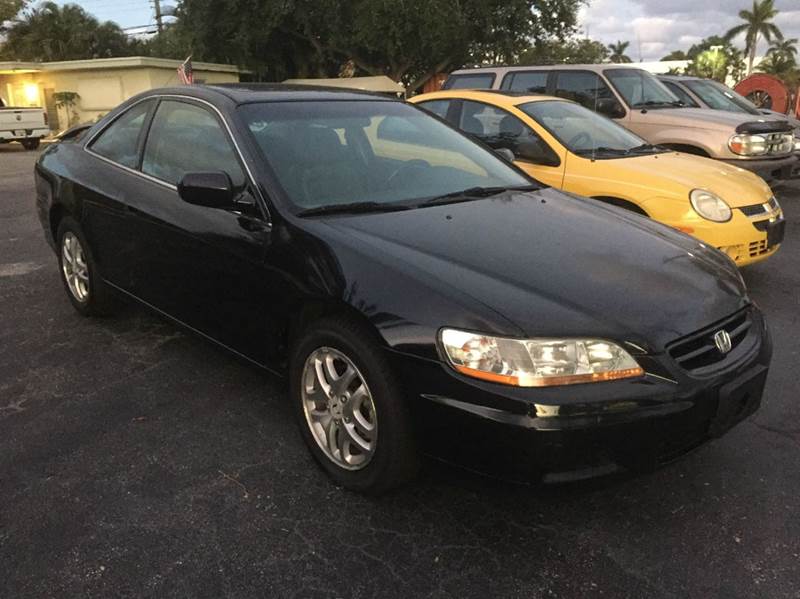 2001 Honda Accord Ex V6 2dr Coupe In Fort Lauderdale Fl