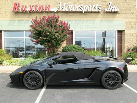 2010 Lamborghini Gallardo for sale at Buxton Motorsports Inc. - Evansville in Buxton Plaza IN