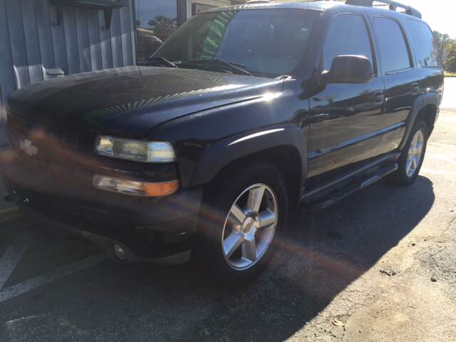 2003 Chevrolet Tahoe for sale at RTP AUTO SALES  INC in Durham NC