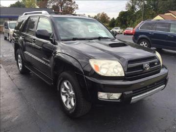 2003 Toyota 4Runner for sale at RTP AUTO SALES  INC - RTP Auto Sales Inc 2 in Durham NC