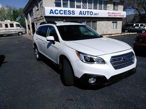 2015 Subaru Outback for sale at Access Auto in Salt Lake City UT