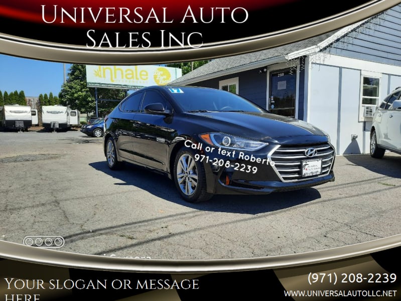 2017 hyundai elantra se 4dr sedan 6a us in salem or universal auto sales inc universal auto sales inc