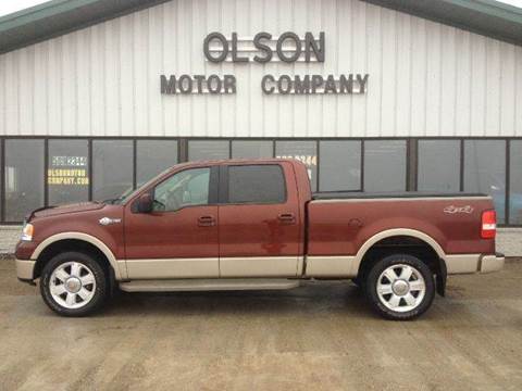 2007 Ford F-150 for sale at Olson Motor Company in Morris MN