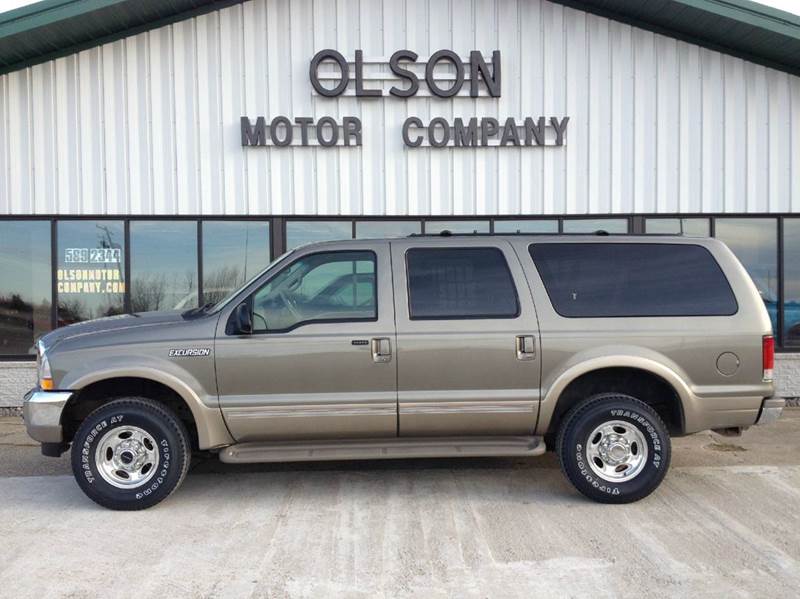 2002 Ford Excursion for sale at Olson Motor Company in Morris MN