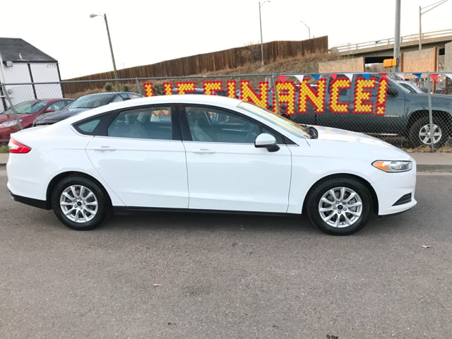 2016 Ford Fusion for sale at McManus Motors in Wheat Ridge CO