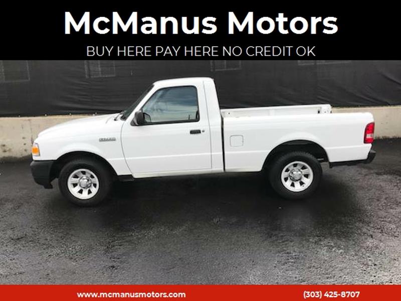 2010 Ford Ranger 4x2 Xl 2dr Regular Cab Sb In Wheat Ridge Co