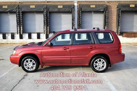 2005 Subaru Forester for sale at Automotion Of Atlanta in Conyers GA