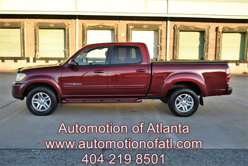 2005 Toyota Tundra 4dr Double Cab Limited 4wd Sb V8 In