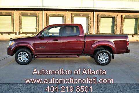 2005 Toyota Tundra for sale at Automotion Of Atlanta in Conyers GA
