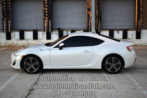 2013 Scion FR-S for sale at Automotion Of Atlanta in Conyers GA