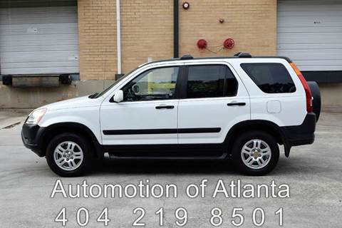 2003 Honda CR-V for sale at Automotion Of Atlanta in Conyers GA