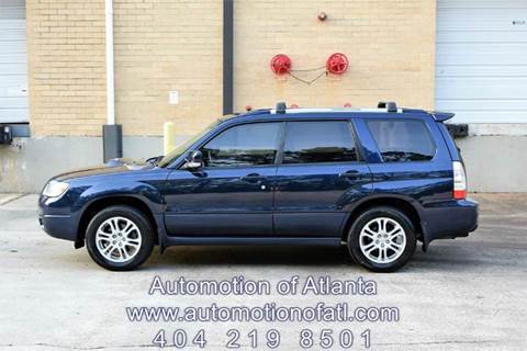 2006 Subaru Forester for sale at Automotion Of Atlanta in Conyers GA