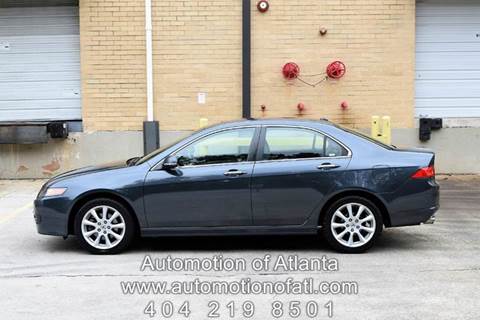 2006 Acura TSX for sale at Automotion Of Atlanta in Conyers GA