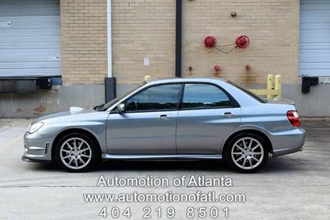 2007 Subaru Impreza for sale at Automotion Of Atlanta in Conyers GA