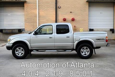 2002 Toyota Tacoma for sale at Automotion Of Atlanta in Conyers GA