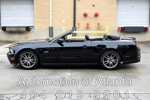2011 Ford Mustang for sale at Automotion Of Atlanta in Conyers GA