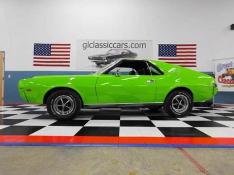 1969 AMC AMX 390 for sale at Great Lakes Classic Cars & Detail Shop in Hilton NY