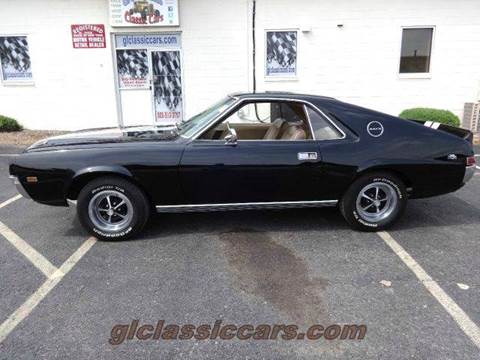1968 AMC AMX 390 for sale at Great Lakes Classic Cars & Detail Shop in Hilton NY