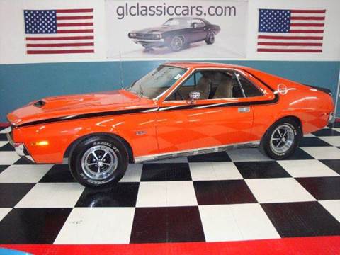 1970 AMC AMX 390 for sale at Great Lakes Classic Cars & Detail Shop in Hilton NY