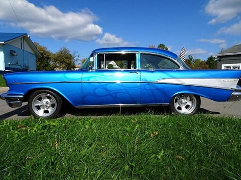 1957 Chevrolet Bel Air for sale at Great Lakes Classic Cars & Detail Shop in Hilton NY