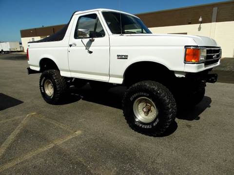1990 Ford Bronco for sale at Great Lakes Classic Cars & Detail Shop in Hilton NY