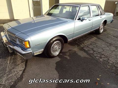 1985 Chevrolet Caprice for sale at Great Lakes Classic Cars LLC in Hilton NY