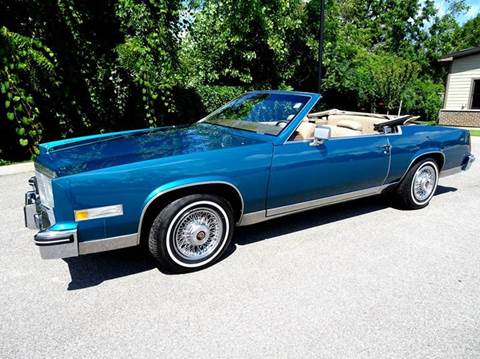 1981 Cadillac Eldorado for sale at Great Lakes Classic Cars & Detail Shop in Hilton NY