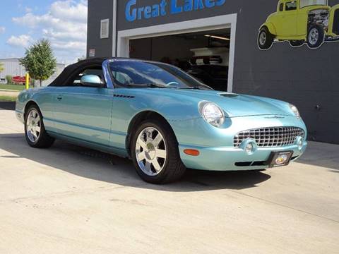 2002 Ford Thunderbird for sale at Great Lakes Classic Cars & Detail Shop in Hilton NY