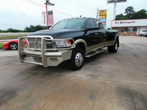 2012 RAM Ram Pickup 3500 for sale at Texas Best RV in Humble TX