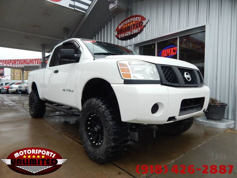 2007 Nissan Titan for sale at Motorsports Unlimited in McAlester OK