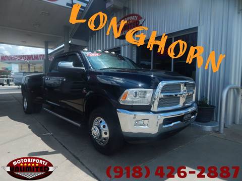 2014 RAM Ram Pickup 3500 for sale at Motorsports Unlimited in McAlester OK
