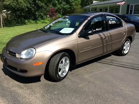 2000 Dodge Neon for sale at D'Ambroise Auto Sales in Lowell MA