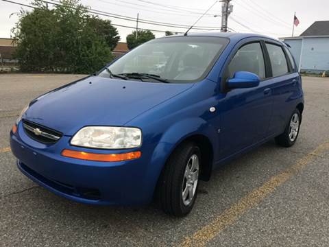 2007 Chevrolet Aveo for sale at D'Ambroise Auto Sales in Lowell MA