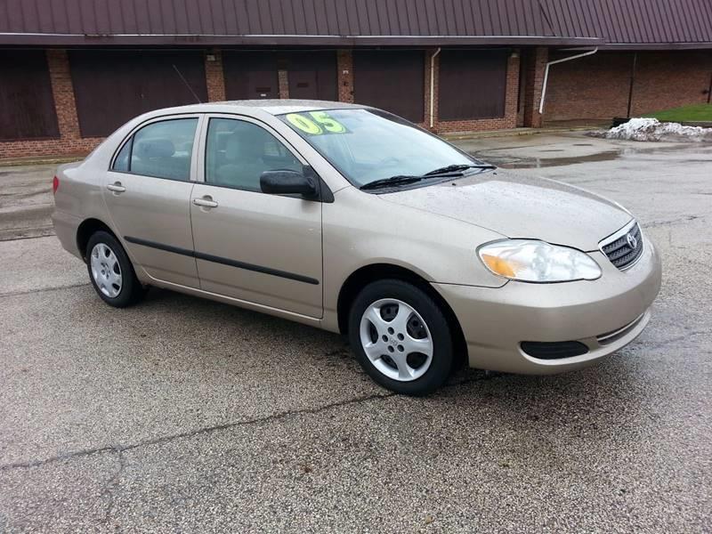 2005 Toyota Corolla for sale at North Chicago Car Sales Inc in Waukegan IL