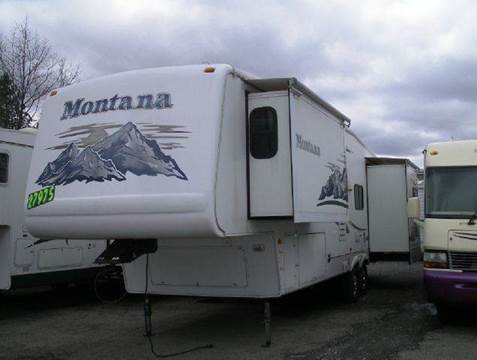 2006 Montana 5th Wheel Triple Slideout for sale at Southern Trucks & RV in Springville NY