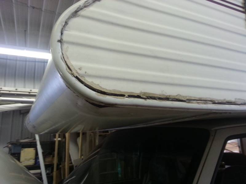 RV Water Damage Professionally Repaired