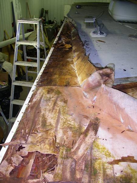 RV Water Damage Professionally Repaired