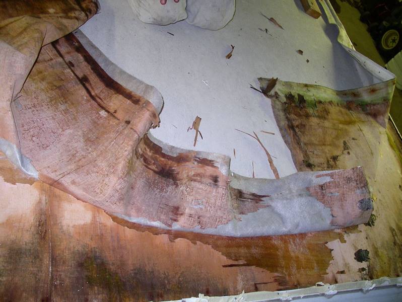 RV Water Damage Professionally Repaired