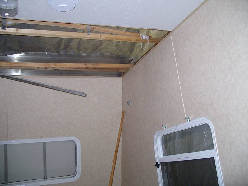 RV Water Damage Professionally Repaired