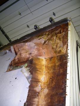 RV Water Damage Professionally Repaired