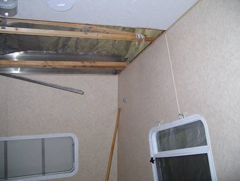 RV Water Damage Professionally Repaired