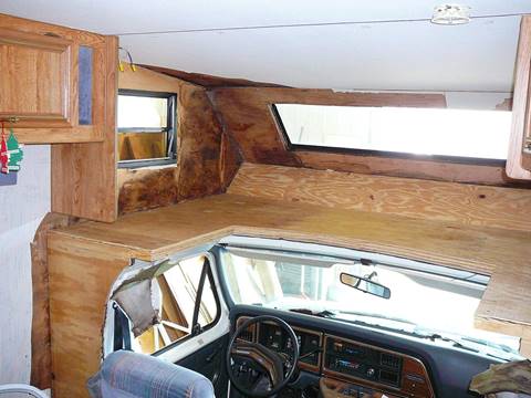 RV Water Damage Professionally Repaired