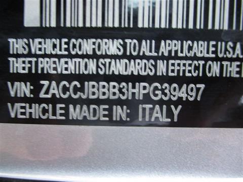 2017 Jeep Renegade Latitude