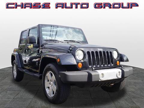 2008 Jeep Wrangler Unlimited for sale at CHASE AUTO GROUP INC in Bronx NY