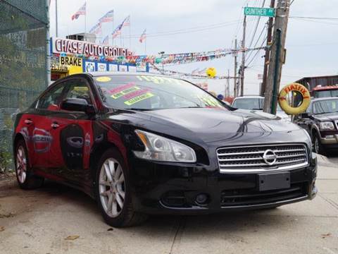 2010 Nissan Maxima for sale at CHASE AUTO GROUP INC in Bronx NY