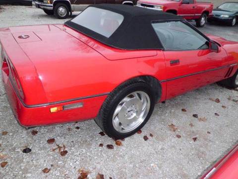 1990 Chevrolet Corvette for sale at Bob Patterson Auto Sales in East Alton IL